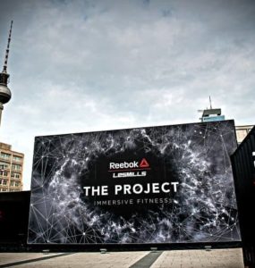 Reebok The Project am Alexanderplatz in Berlin