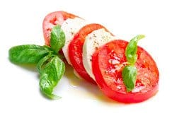 Caprese Tomate basilikum Mozarella