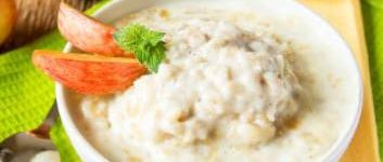 Apfel Zimt Porridge