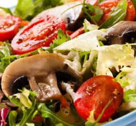 Champignon-Rucola-Salat