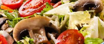 Champignon-Rucola-Salat