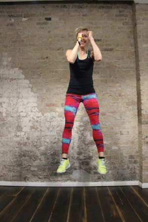 Triple Pulse Squat mit Jump