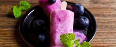 Kirsche Beeren Joghurt Eis