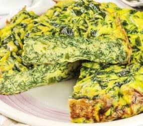 Mangold Frittata