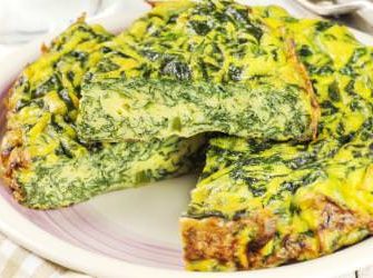 Mangold Frittata