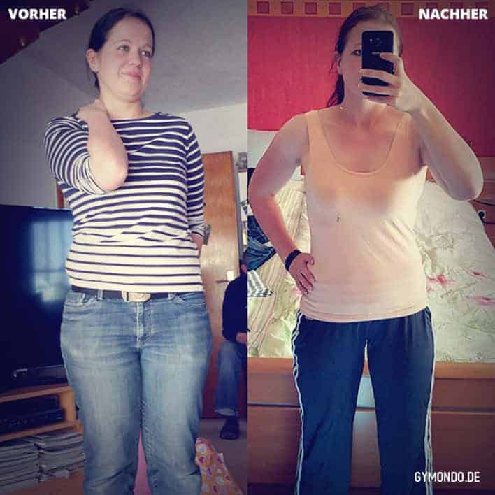 Tanya_Vorher_Nachher_fullsize Gymondo Magazin