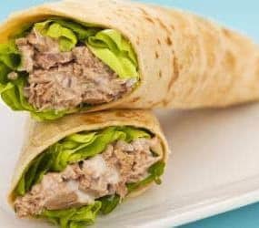 Thunfisch Wrap