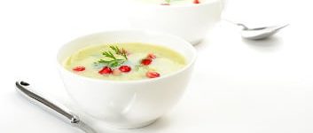 ayurvedische kueche mandel suppe