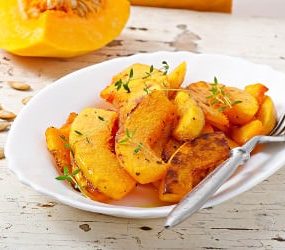 Pommes Frittes aus Kürbis