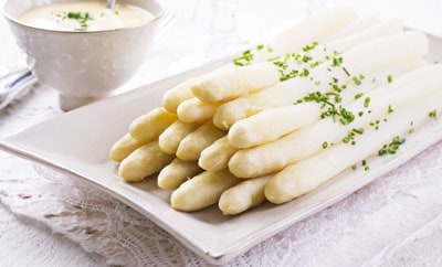 weißer Spargel