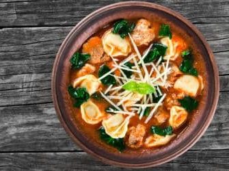 tortellini-suppe